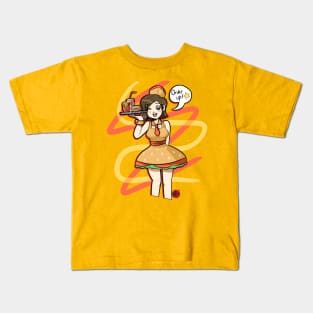 burger gal Kids T-Shirt